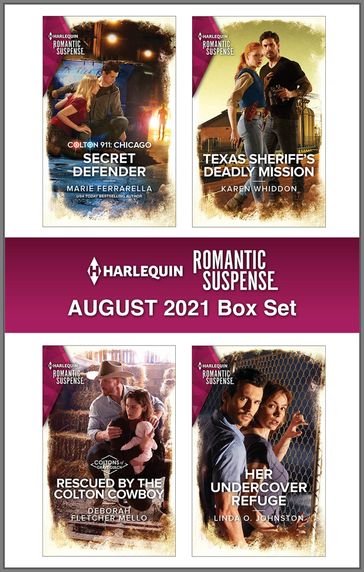 Harlequin Romantic Suspense August 2021 Box Set - Deborah Fletcher Mello - Karen Whiddon - Linda O. Johnston - Marie Ferrarella