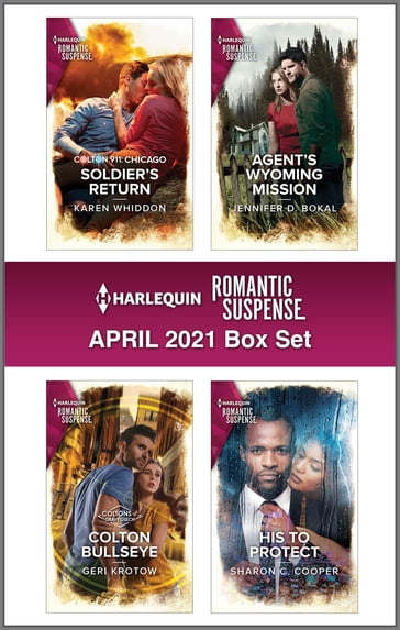 Harlequin Romantic Suspense April 2021 Box Set - Geri Krotow - Jennifer D. Bokal - Karen Whiddon - Sharon C. Cooper