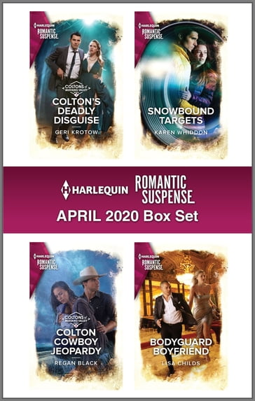 Harlequin Romantic Suspense April 2020 Box Set - Geri Krotow - Karen Whiddon - Lisa Childs - Regan Black