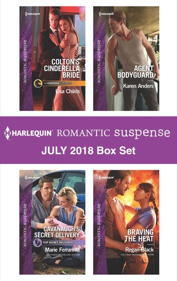 Harlequin Romantic Suspense July 2018 Box Set - Karen Anders - Lisa Childs - Marie Ferrarella - Regan Black