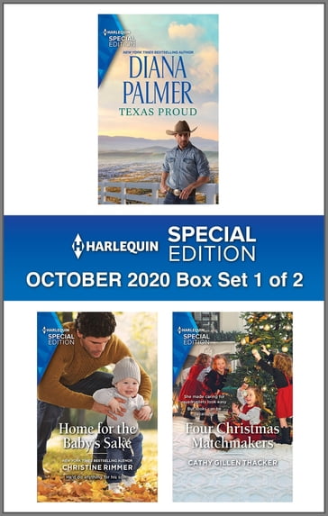 Harlequin Special Edition October 2020 - Box Set 1 of 2 - Cathy Gillen Thacker - Christine Rimmer - Diana Palmer