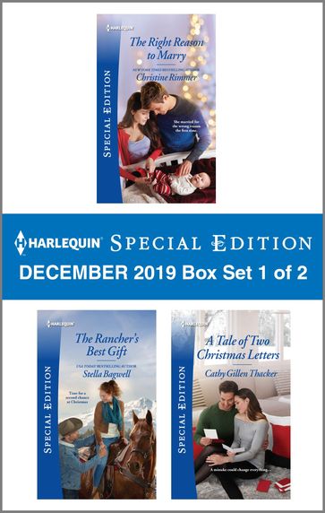 Harlequin Special Edition December 2019 - Box Set 1 of 2 - Cathy Gillen Thacker - Christine Rimmer - Stella Bagwell