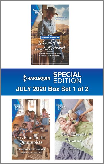 Harlequin Special Edition July 2020 - Box Set 1 of 2 - Cathy Gillen Thacker - Christine Rimmer - Teri Wilson