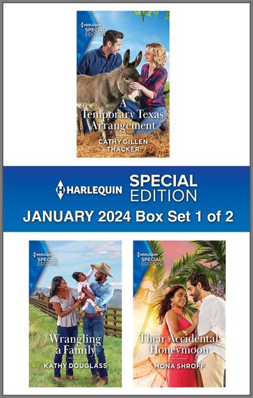 Harlequin Special Edition January 2024 - Box Set 1 of 2 - Cathy Gillen Thacker - Kathy Douglass - Mona Shroff