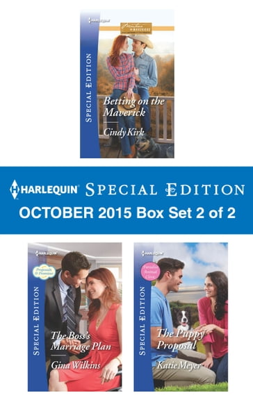 Harlequin Special Edition October 2015 - Box Set 2 of 2 - Cindy Kirk - Gina Wilkins - Katie Meyer