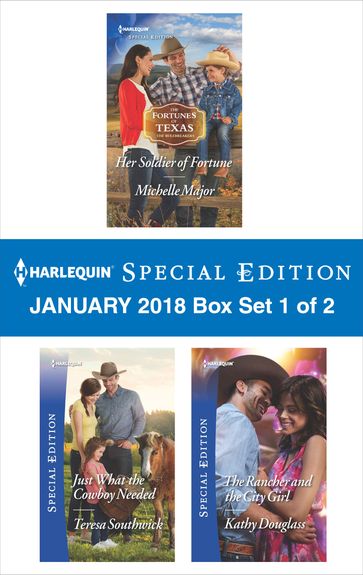 Harlequin Special Edition January 2018 Box Set 1 of 2 - Kathy Douglass - Michelle Major - Teresa Southwick