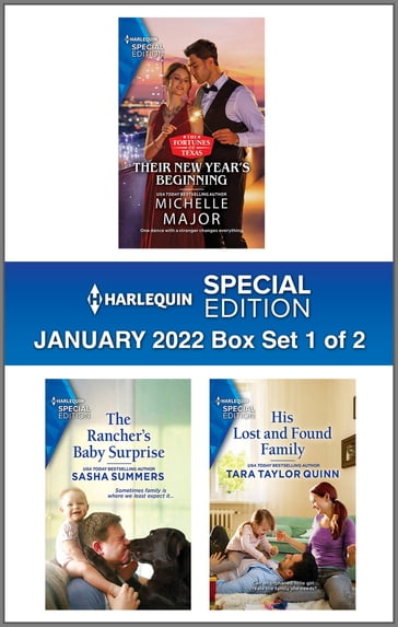 Harlequin Special Edition January 2022 - Box Set 1 of 2 - Michelle Major - Sasha Summers - Tara Taylor Quinn