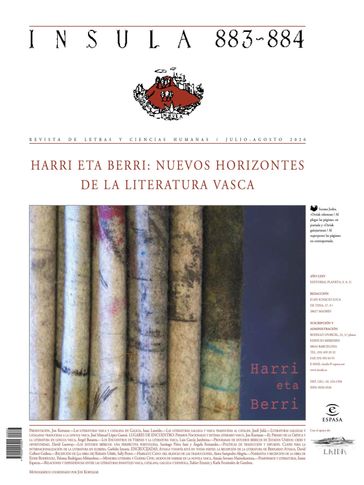 Harri eta berri: nuevos horizontes de la literatura vasca (Ínsula n° 883-884) - AA.VV. Artisti Vari