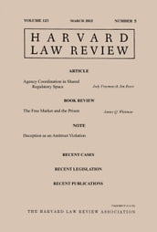 Harvard Law Review: Volume 125, Number 5 - March 2012