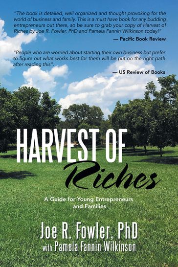 Harvest of Riches - Joe R. Fowler PhD