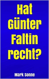 Hat Günter Faltin recht?