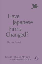 Have Japanese Firms Changed?