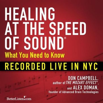 Healing at the Speed of Sound - Don Campbell - Alex Doman