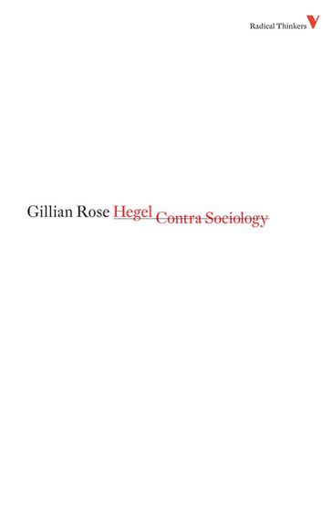 Hegel Contra Sociology - Gillian Rose