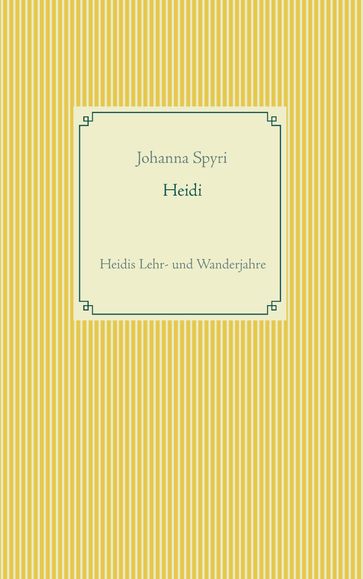 Heidi - Johanna Spyri