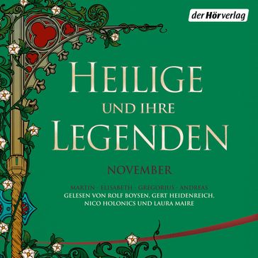 Heilige und ihre Legenden: November - ROLF BOYSEN - GERT HEIDENREICH - Nico Holonics