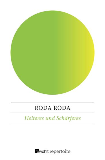 Heiteres und Schärferes - Roda Roda