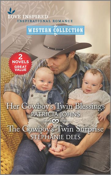 Her Cowboy's Twin Blessings and The Cowboy's Twin Surprise - Patricia Johns - Stephanie Dees