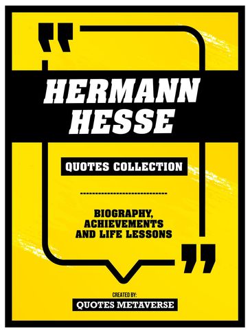 Hermann Hesse - Quotes Collection - Quotes Metaverse