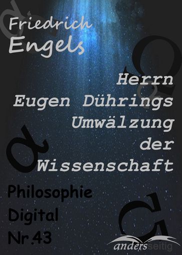 Herrn Eugen Dührings Umwälzung der Wissenschaft - Friedrich Engels