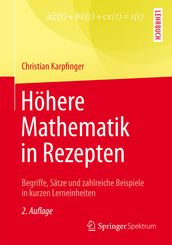 Höhere Mathematik in Rezepten