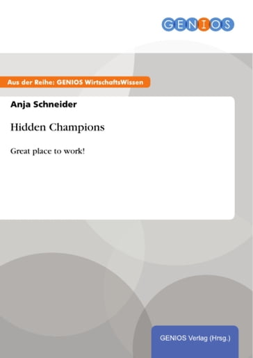 Hidden Champions - Anja Schneider