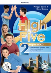 High five. Digital gold. Per la Scuola media. Con e-book. Con espansione online. 2.