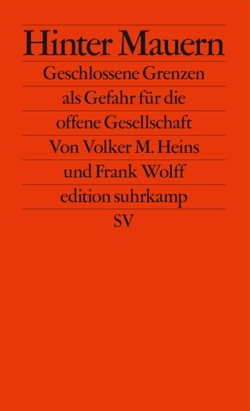 Hinter Mauern - Frank Wolff - Volker M. Heins