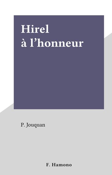 Hirel à l'honneur - P. Jouquan