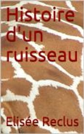 Histoire d un ruisseau