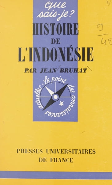 Histoire de l'Indonésie - Jean Bruhat - Paul Angoulvent