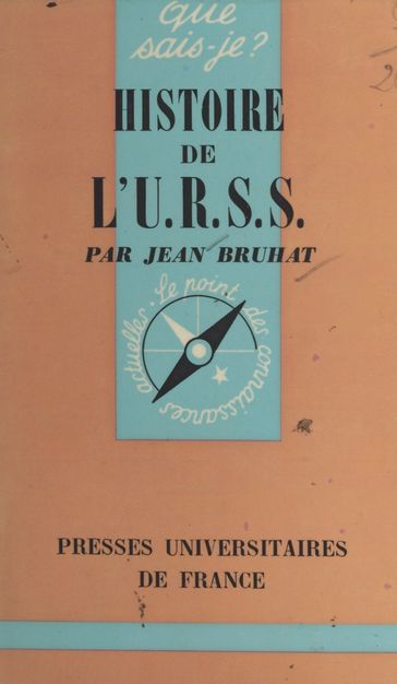 Histoire de l'U.R.S.S. - Jean Bruhat - Paul Angoulvent