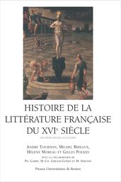 Histoire de la littérature française du XVIesiècle