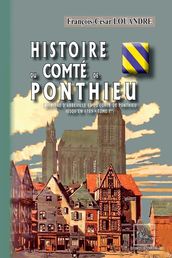 Histoire du Comté de Ponthieu (Histoire d Abbeville et du comté de Ponthieu  Tome Ier)
