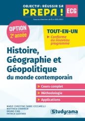 Histoire, géographie et géopolitique du monde contemporain - Tout-en-un - Option 2e année ECG