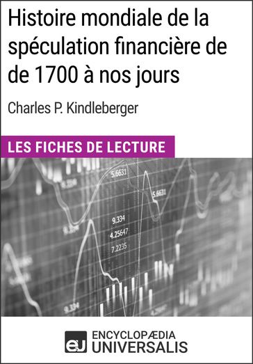 Histoire mondiale de la spéculation financière de de 1700 à nos jours de Charles P. Kindleberger - Encyclopaedia Universalis