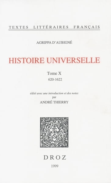 Histoire universelle - Agrippa d
