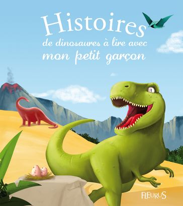Histoires de dinosaures à lire avec mon petit garçon - Anne Lanoe - Charlotte Grossetete - Pascale Hédelin - Élisabeth Gausseron