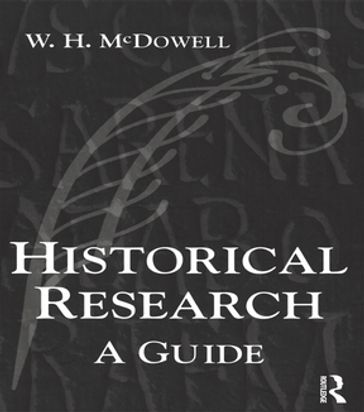 Historical Research - Bill Mcdowell
