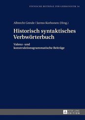 Historisch syntaktisches Verbwoerterbuch