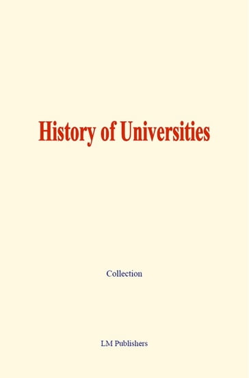 History of Universities - COLLECTION