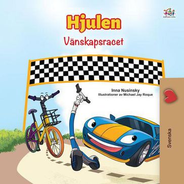 Hjulen Vänskapsracet - KidKiddos Books - Inna Nusinsky