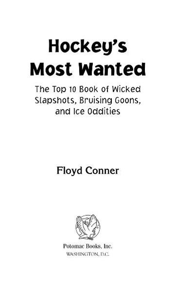 Hockey's Most Wanted - Floyd Conner