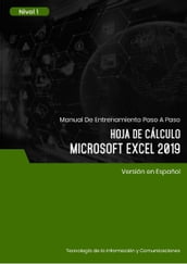 Hoja de Cálculo (Microsoft Excel 2019) Nivel 1