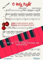 O Holy Night (in F) for all instruments with Piano accompaniment