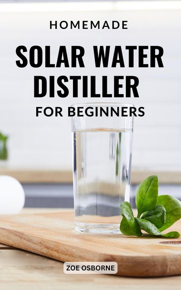 Homemade Solar Water Distiller For Beginners - Zoe Osborne