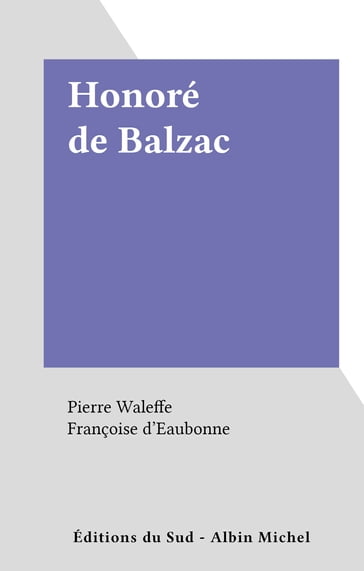 Honoré de Balzac - Françoise D