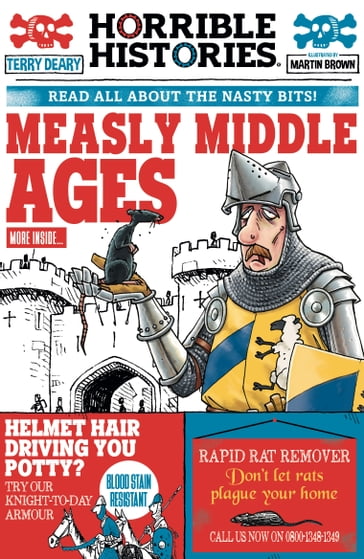 Horrible Histories: Measly Middle Ages (newspaper edition) - Terry Deary