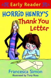 Horrid Henry s Thank You Letter