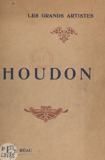 Houdon - Louis Réau